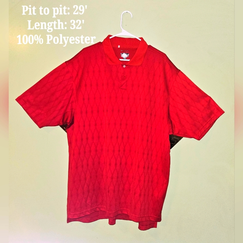 Adidas Red XXL Polo